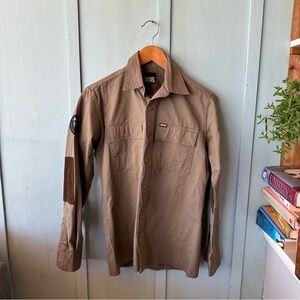Diesel Men's Tan Shirt Jacket